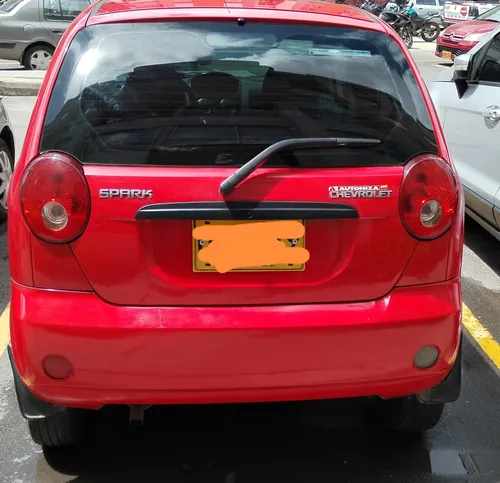 Chevrolet Spark, Local, Modelo 2009, Cilindrada 1.000, Rojo