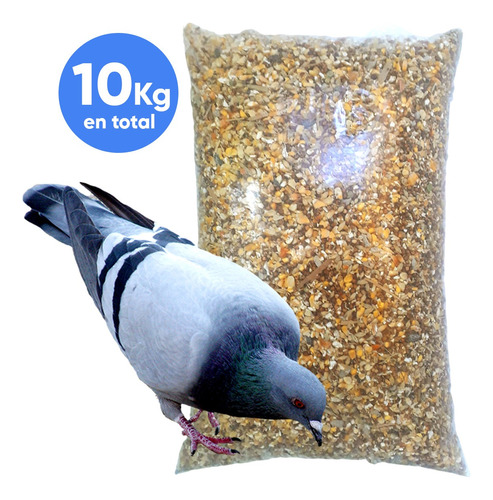 Mezcla Semillas Palomas Premium Maiz Trigo Arveja 5 Kg