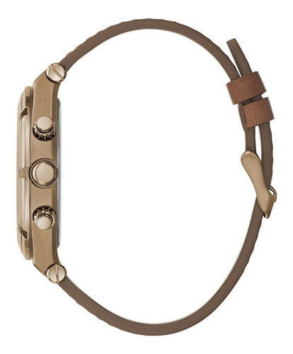 Reloj Para Hombre Guess Continental Color Café Gw0262g3