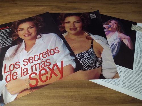 (n201) Thalia * Clippings Revista 3 Pgs * 1997