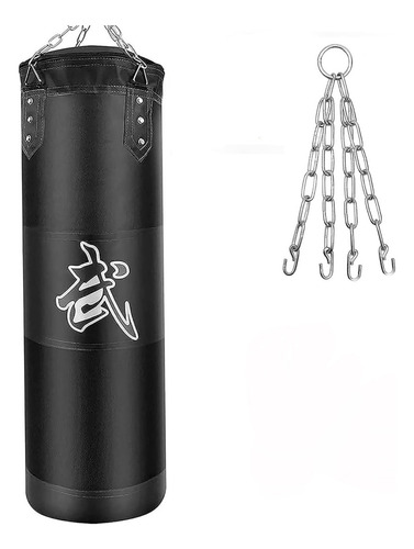 Saco Boxeo Vacio Sin Relleno Punching Ball Bag Box + Cadenas