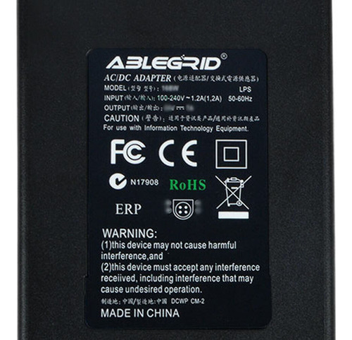 Ac-dc Adapter Charger For Makerbot Replicator 2 2x Deskt Jjh