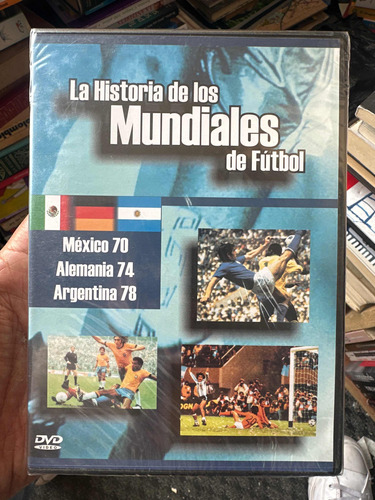 Dvd - Historia De Los Mundiales De Fútbol - 70 - 74 - 78