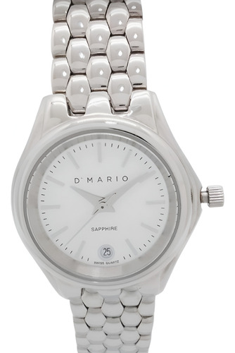 Reloj Dmario Zf1209 Mujer Cristal Zafiro 100% Original 