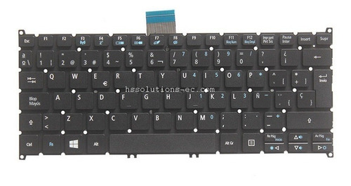 Imagen 2 de 4 de Teclado Acer Aspire Es-111 Es1-311 E3-111 Español