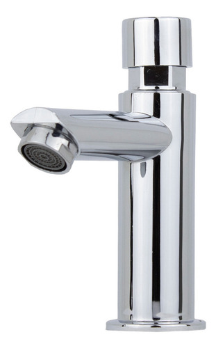 Torneira Automatica Para Banheiro Lavabo Alta Cromado Luxo Cor Prateado
