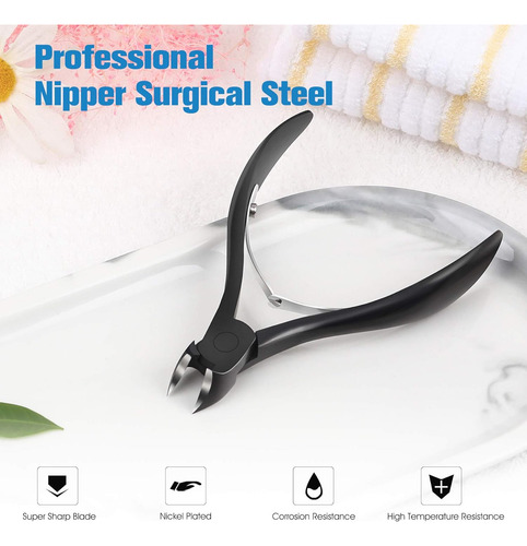 Precision Toenail Clipper Tool For Thick Or Ingrown Toe...