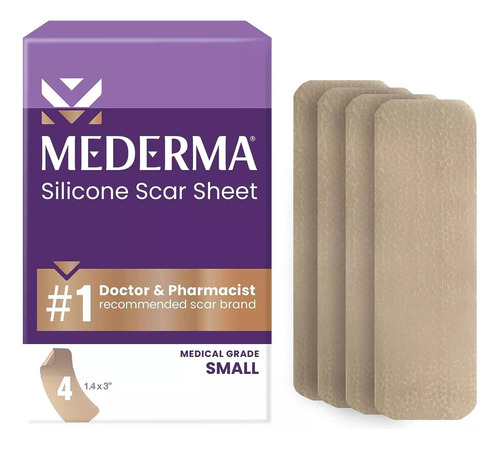 Parche De Silicona Mederma Anti Cicatrices Adhesivo Curitas