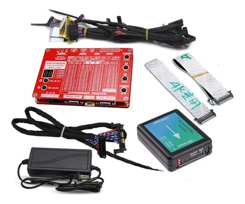 Tester Probador Pantalla Display Led Lcd Adaptador 4k Cables