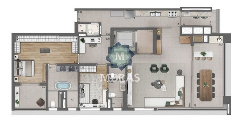 Imagem 13 de 13 de Lançamento Em Pinheiros - Apartamentos Com 170 Metros Quadrados - Mb10981