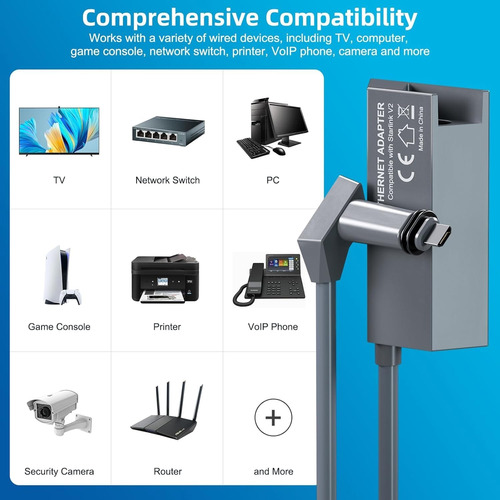 Adaptador Ethernet , Tu Internet Satelital Por Cable