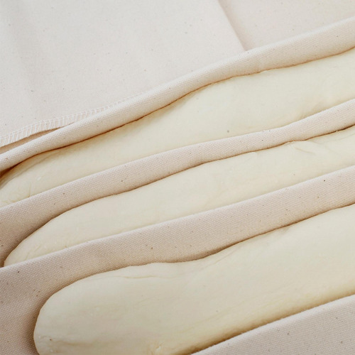 2 Baguettes Cozimento Esteira Pão Padeiro Couche 46cmx35cm