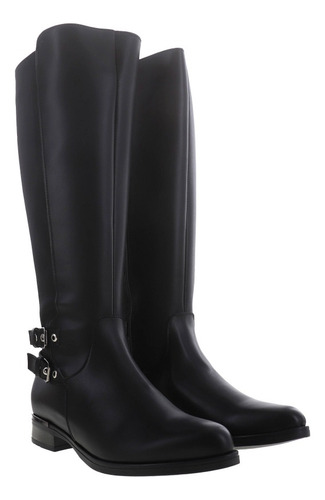 Imagen 3 de 4 de Botas Largas Doble Textura Y Hebillas Mujer Erez