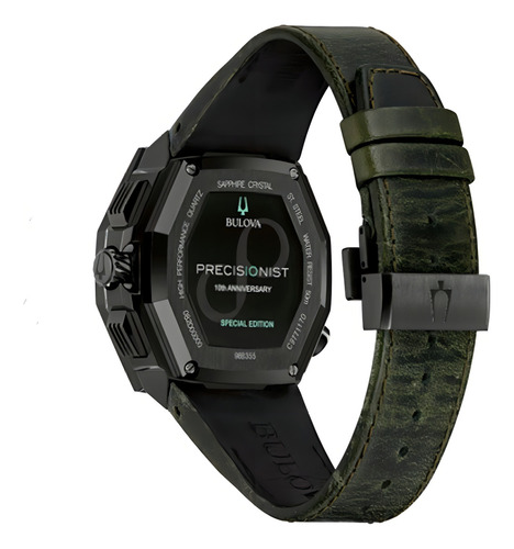 Reloj Bulova Precisionist Original Ed Lim Cronógrafo Hombre 98b355