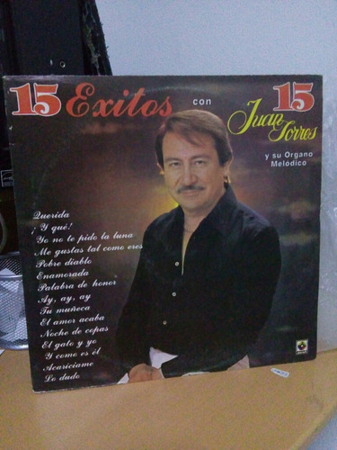 Juan Torres 15 Exitos Vinyl Lp Acetato Oferta1