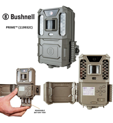 Imagen 5 de 10 de Camara Bushnell Prime Vision Nocturna 30mts Foto Video 24mp.