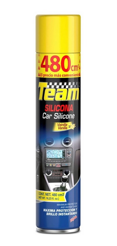 Silicona Para Auto En Aerosol Team 480cm3