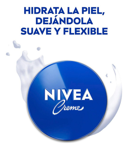 Crema Nivea Lata Alemán Original Hidratacion Profunda 150 Ml