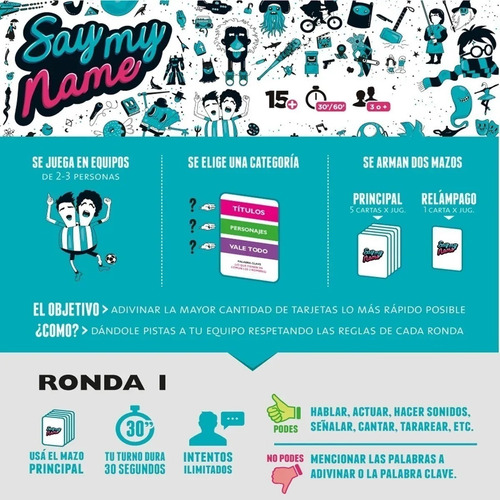 Say My Name - Juego De Mesa- Invictvs