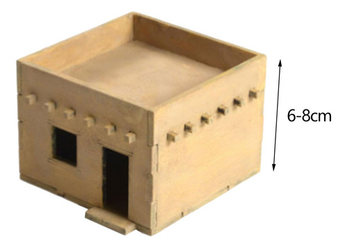 1/72 Kits De Modelo De Construcción De Madera Estilo A