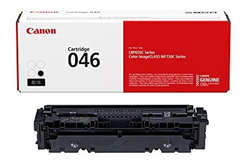 Cartucho 046 Negro Para Impresoras Láser Canon