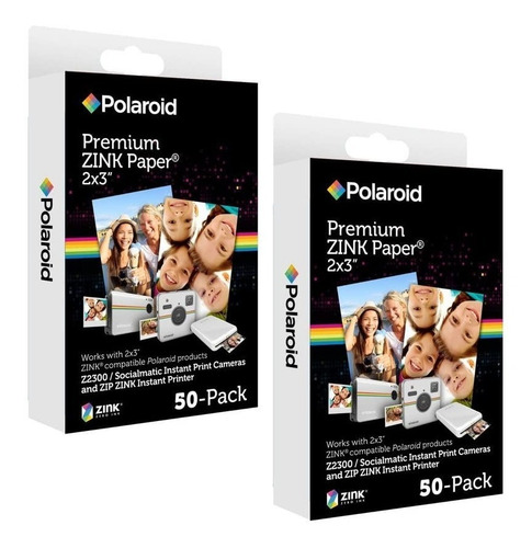 Papel Fotográfico Zink Premium Polaroid Compatible A Pedido