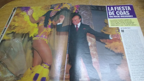 Revista Caras N° 826 Carlos Menem Fiesta Coas Año 1997 (Usado)