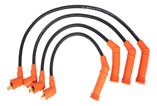 Jgo Cables Bujía Silicón Para Hyundai Atos 1.0l 4cil 2002