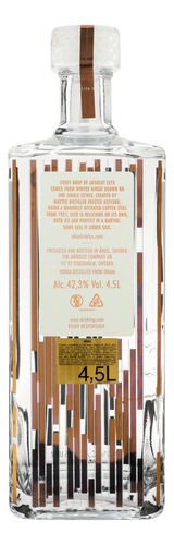 Vodka Destilada Elyx Absolut Country of Suveden Garrafa 4,5l