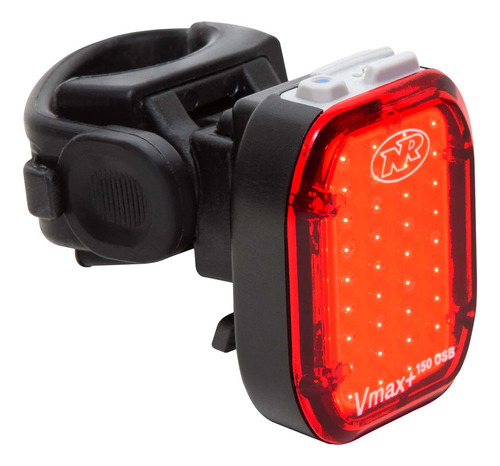 Lámpara Trasera De Bicicleta NiteRider Vmax+ 150 Led Usb Color Negro/Rojo