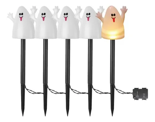 * Luces Led Impermeables Para Jardín Con Forma De Calabaza