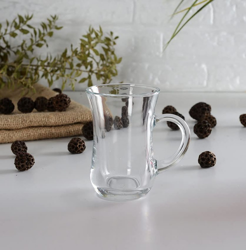 Imagen 6 de 10 de Set X6 Jarro Taza De Vidrio Café Jarrito Té Turco