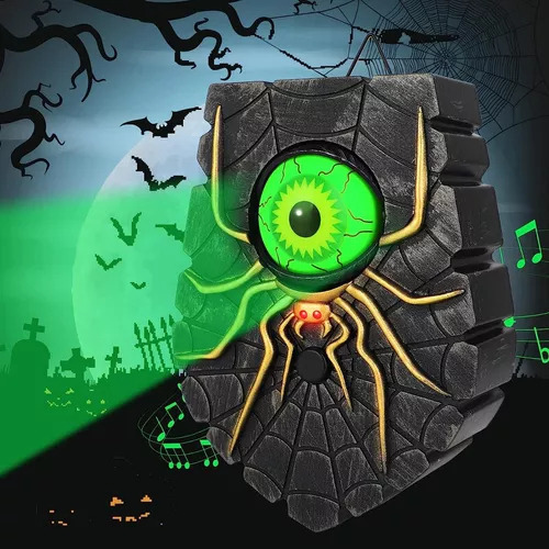 Campainha Haunted Eyeball Para Decoração De Halloween