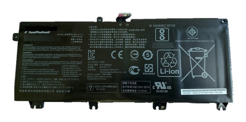 Batería B41n1711 Para Laptop Asus ® 15.2v 64wh 4240mha