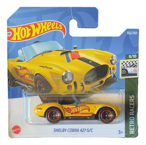 Hot Wheels Shelby Cobra 427 S/c Retro Racers Hcx48