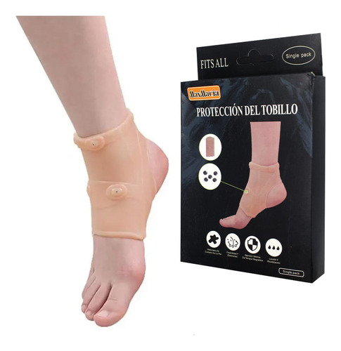 2 Tobilleras Flexibes Y Elasticas Terapia Magnetica De Gel