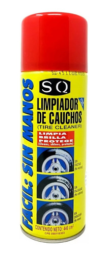 Limpiador Limpia Cauchos Sq Espuma Spray 440cm3 Tienda