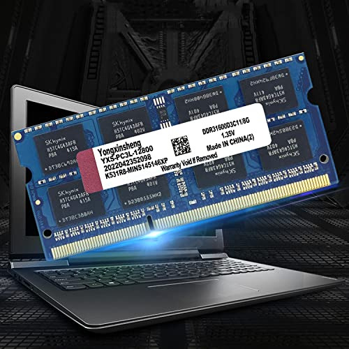 Kit Yongxinsheng De 16 Gb (2 X 8 Gb) Ddr3l Ddr3 1600 Mhz Pc3
