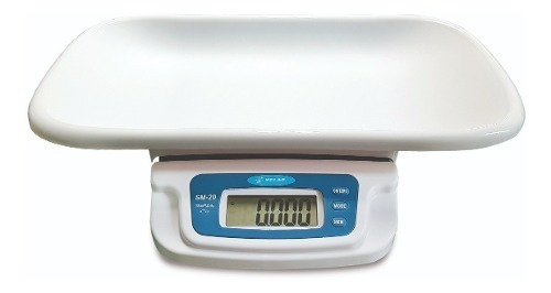 Báscula digital pediátrica Velab SM-20, hasta 20 kg