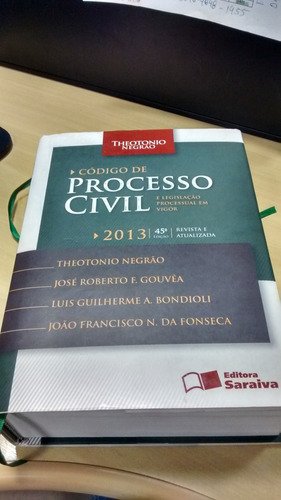 Livro Código De Processo Civil E Legislação Processual 45 Ed (Usado)