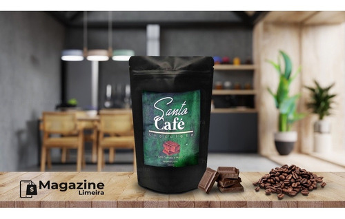 Cafe Trufado Chocolate 250 Gramas Santo Cafe Artesanal