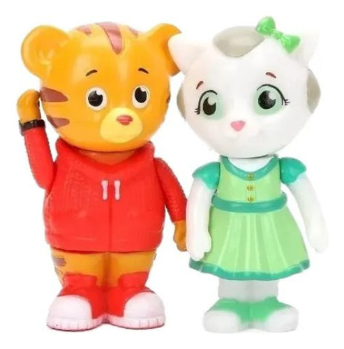 Daniel Tigre Miniaturas Disney Jr Com 5 Personagens Colorido