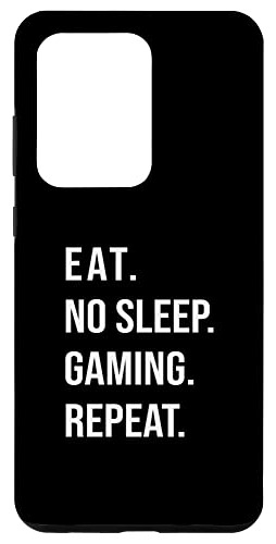 Funda Para Galaxy S20 Ultra - Eat No Sleep Gaming Repeat-02