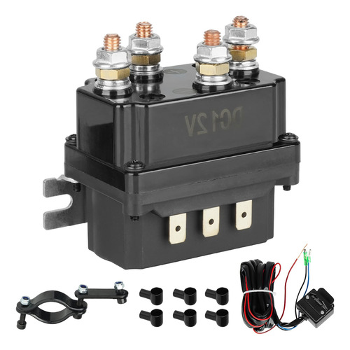 Contactor De Rele Solenoide De Cabrestante De 12 V 250 A Uni