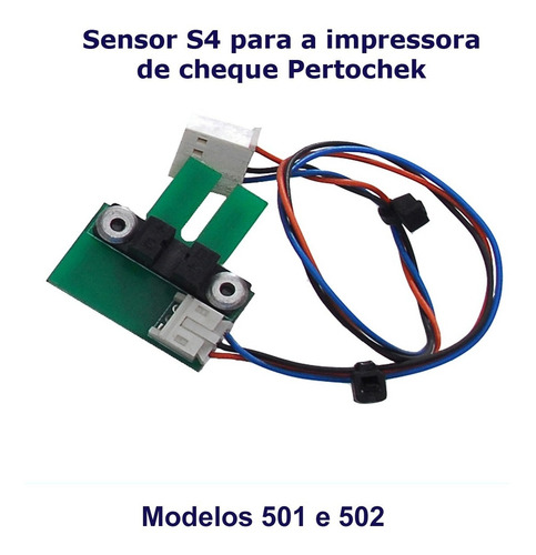 Sensor S4 Para A Impressora De Cheque Pertochek - 1 Un
