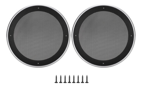 Cubierta De Altavoz De 8 Pulgadas, 2 Piezas, Protector Circu