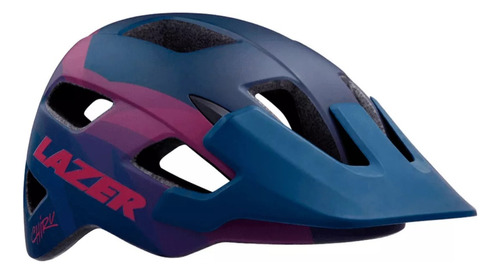 Casco de ciclismo Lazer MTB Chiru Cascos de ciclismo, skate y patinaje azul/rosa M