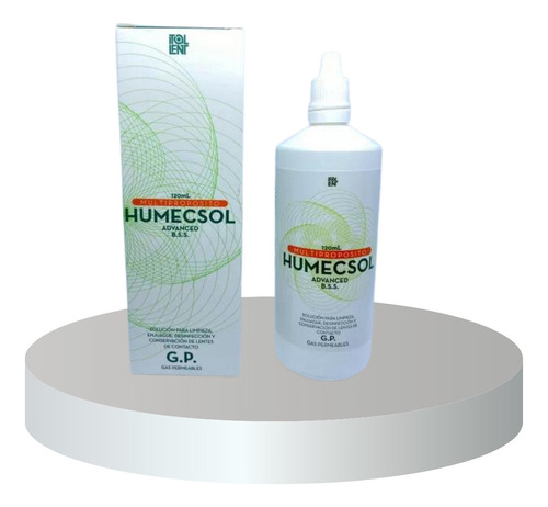 Humecsol 120ml Solución Lentes Gasperme - L A $267