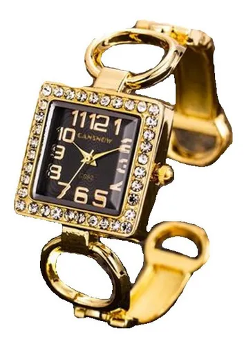 Reloj Mujer Coleccion 2019 Diadema Dorado MercadoLibre