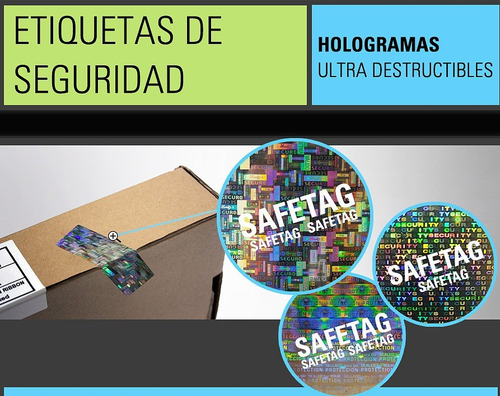 Etiquetas Seguridad Computacion Computadoras Faja Garantia